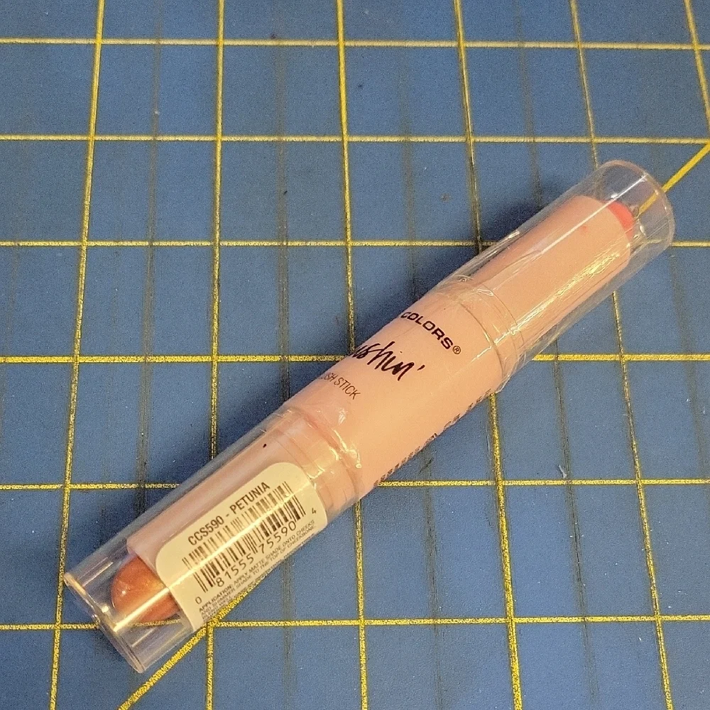 LA Girl Blushin' Blush Stick Shade CCS590 Petunia New Sealed Duo Tube 8.5g